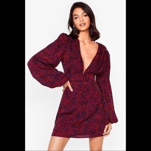 NWT Talk Is Cheap Leopard Print Dress